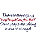 How Stupid